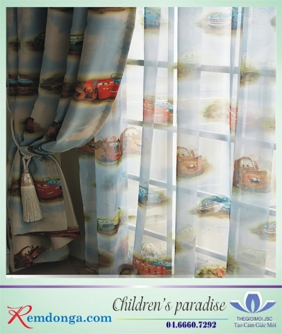 Rèm vải trẻ em - Công Ty Cổ Phần Xuất Nhập Khẩu Thế Giới Mới
